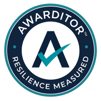 awarditor resilience measured badge